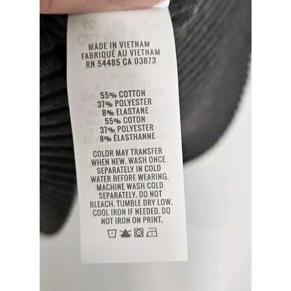 Aerie Dark Gray Fireside Long Sleeve Henley Notch V-neck T-Shirt Size XL NWT - Picture 7 of 8